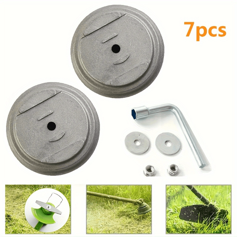 Gardening Tools Shop - 7pcs Electric Lawn Mower Blade Base