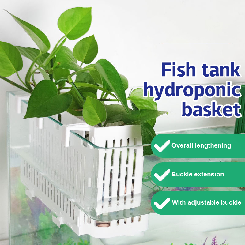 Aquaponics Fish Tank - 【F】Fish Tank Hanging Planter Aquatic Plant