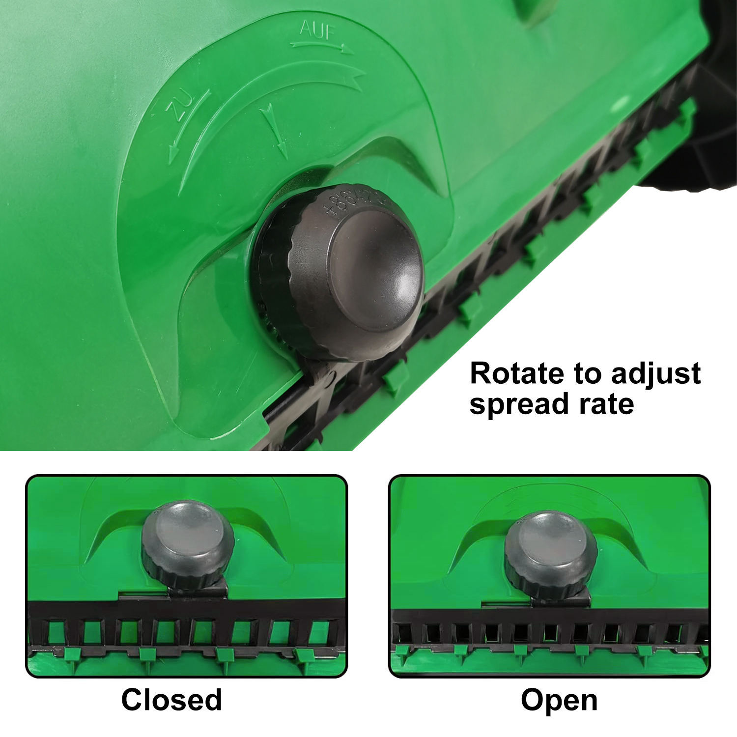 12L Push-type Plastic Seeder F - Grass Seed Spreader ulasan dan harga