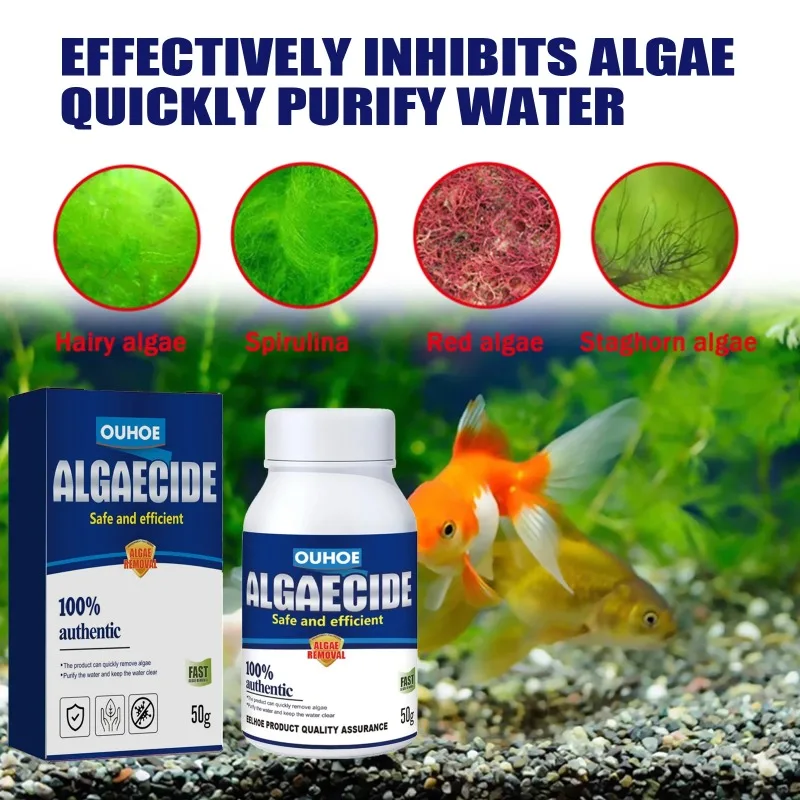 50g High Efficiency Algaecide  - Aquaponics Fish Tank ulasan dan harga