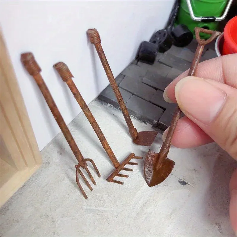 4Pcs/Pack Miniature Garden Too - Gardening Tools Shop ulasan dan harga