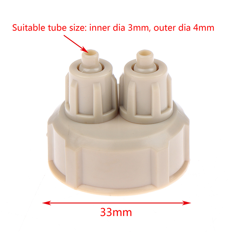 2Pcs Aquarium CO2 System Tube  - Aquaponics Fish Tank ulasan dan harga