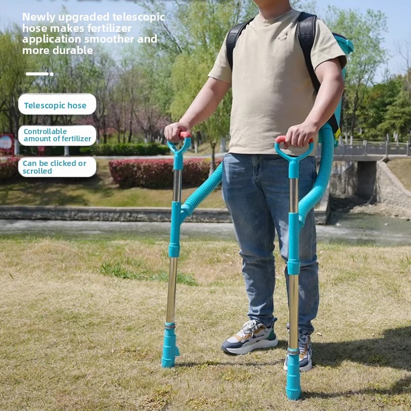 Manual Corn Fertilizer Applica - Grass Seed Spreader ulasan dan harga