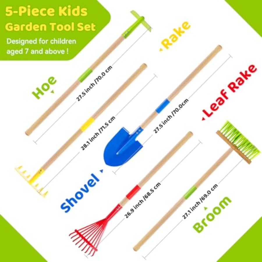 Garden Tool Set: Safe Toddler  - Gardening Tools Toddler ulasan dan harga