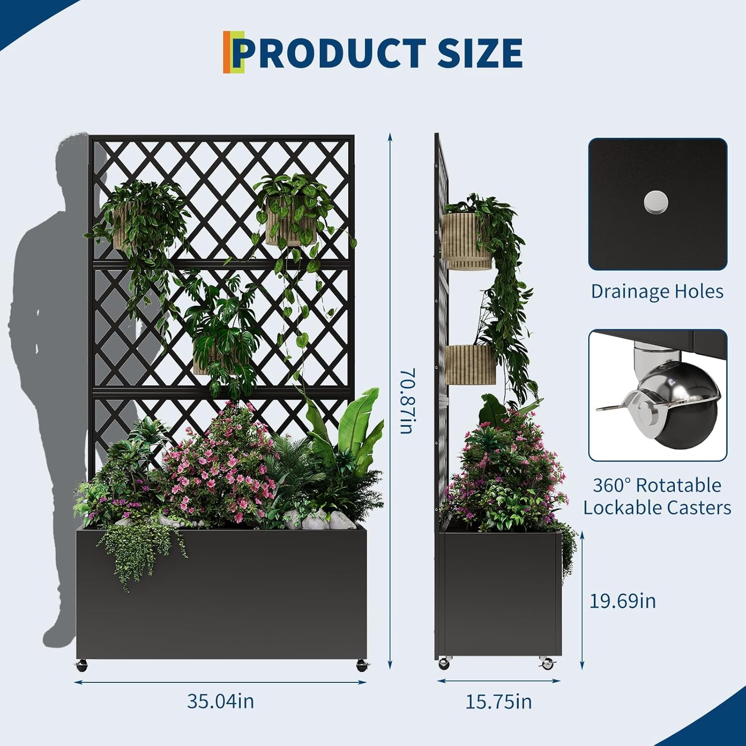 Galvanized Steel Raised Garden - Raised Bed Planter Box ulasan dan harga