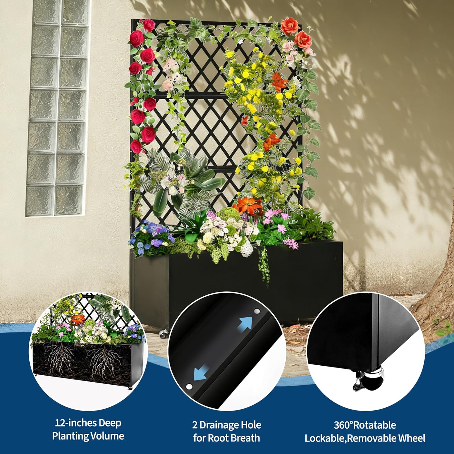 Galvanized Steel Raised Garden - Raised Bed Planter Box ulasan dan harga