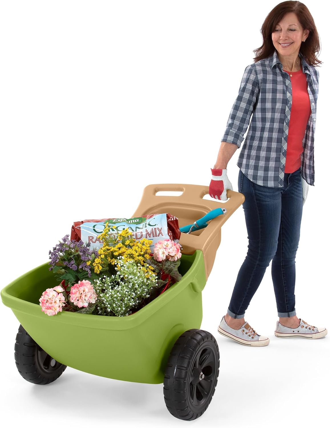 Durable Wheelbarrow Easy Haul  - Gardening Tools Made In Usa ulasan dan harga