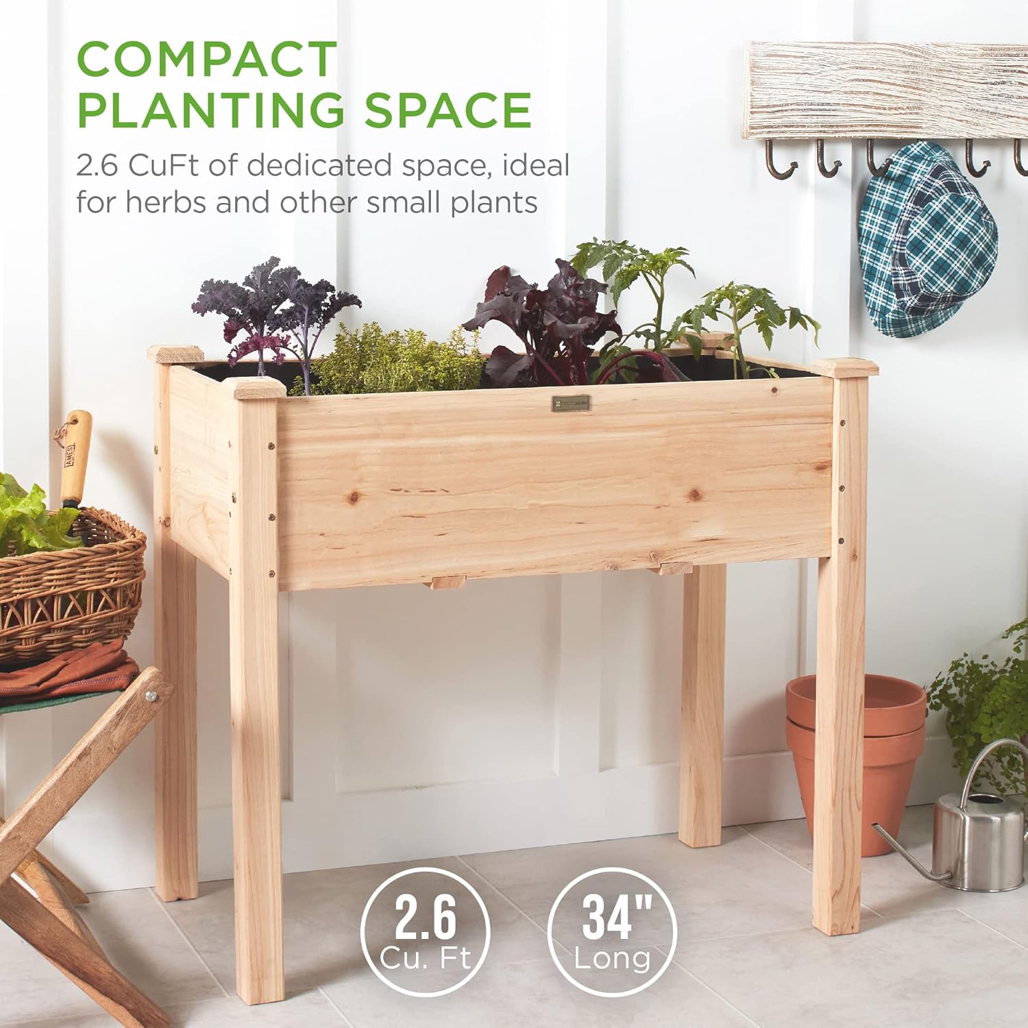 34x18x30in Raised Garden Bed,  - Raised Bed Planter Box ulasan dan harga