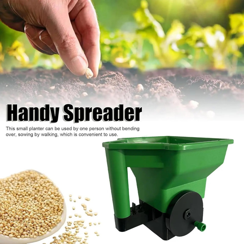 Lawn  Hand Spreader 3L Manual  - Grass Seed Spreader ulasan dan harga