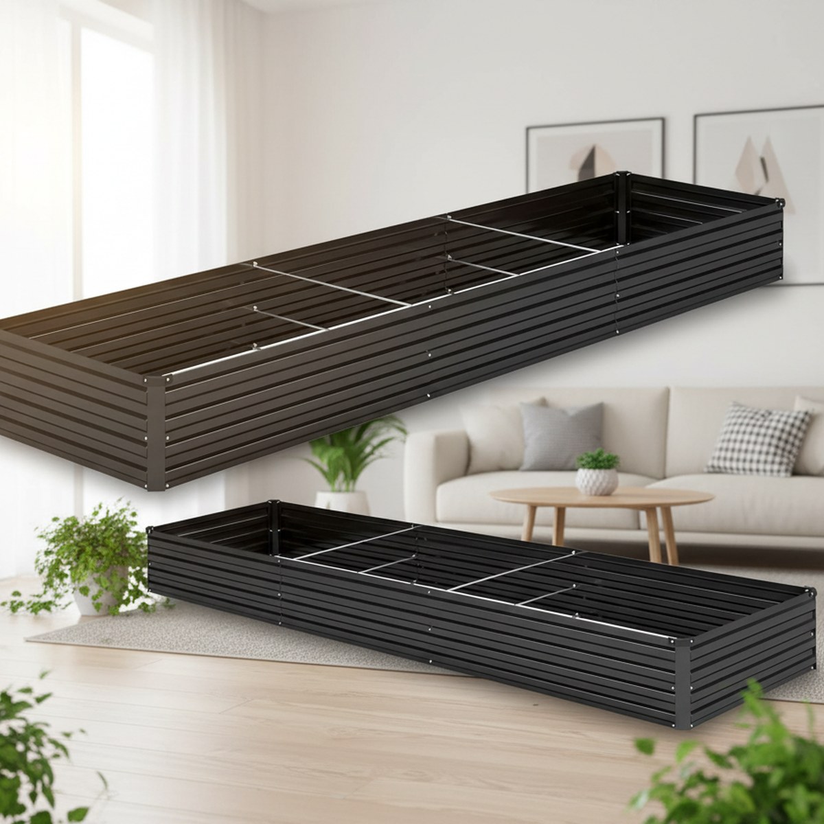 Galvanized Raised Garden Bed 1 - Raised Bed Planter Box ulasan dan harga