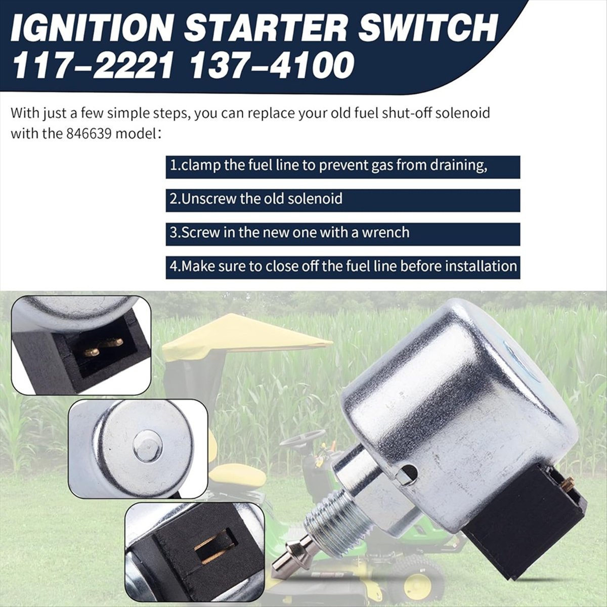 A24I 846639 Shut-Off Solenoid  - Gardening Tools B&Q ulasan dan harga