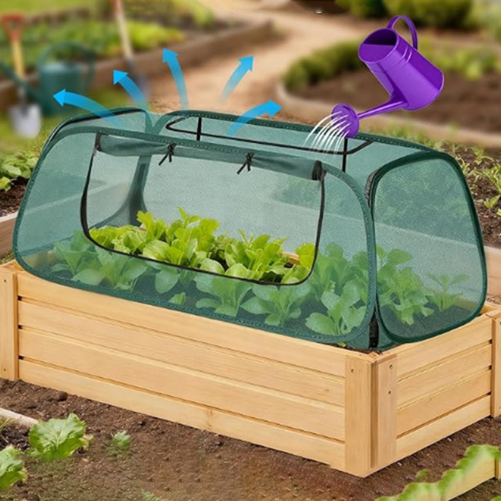 Popup Garden Mesh Plant Cover  - Outdoor Planting Bag ulasan dan harga