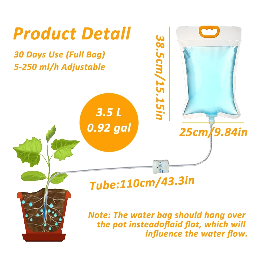 3.5L Automatic Plant Watering  - Outdoor Planting Bag ulasan dan harga