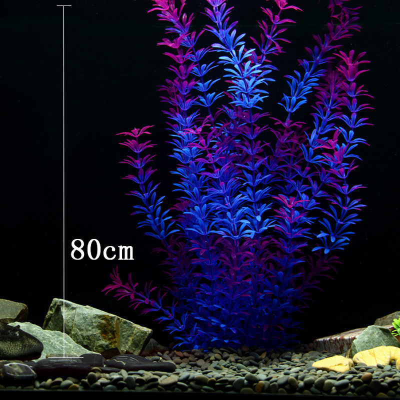 100cm Tropical Plants Large Ar - Aquaponics Fish Tank ulasan dan harga