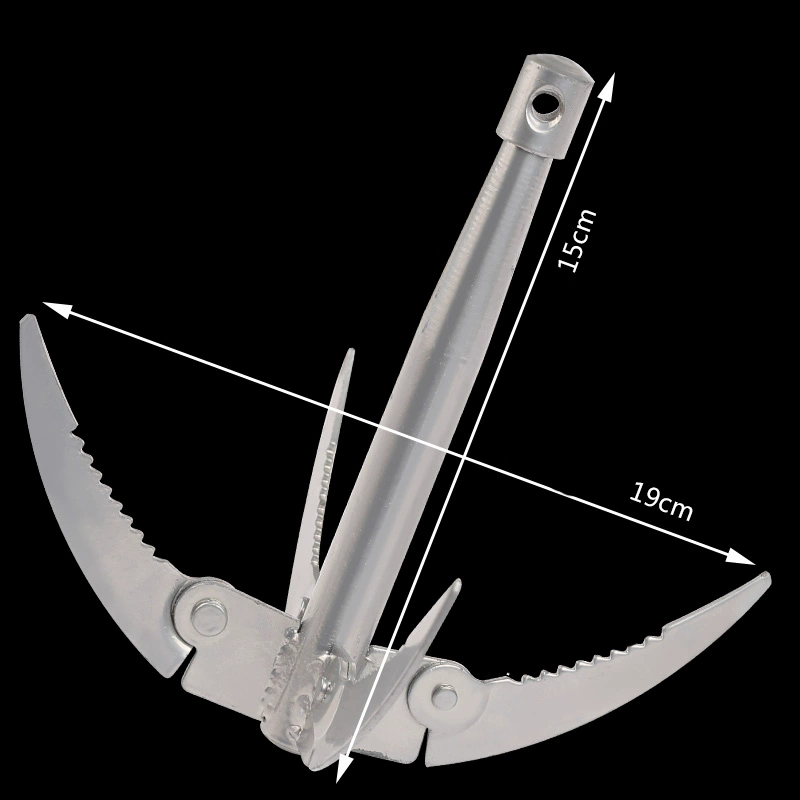4 Claw Anchor Sickle Foldable  - Grass Seed Spreader ulasan dan harga