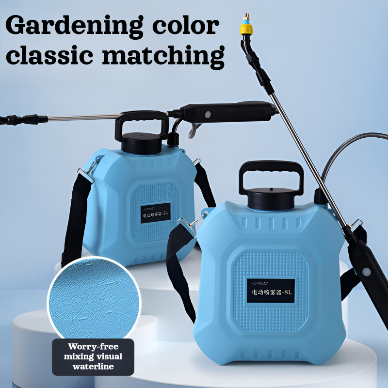 5L/8L USB Rechargeable Electri - Gardening Tools Watering Can ulasan dan harga