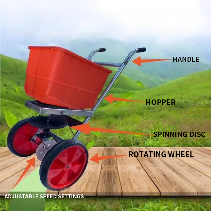 Compact Multi-Function Grass S - Grass Seed Spreader ulasan dan harga