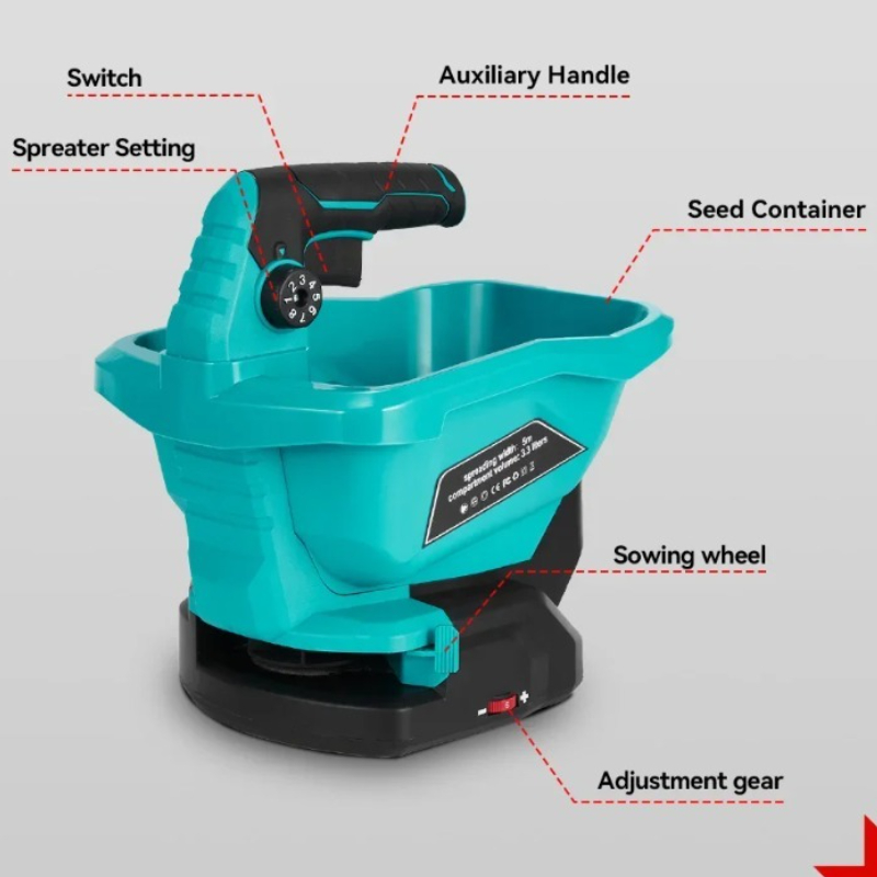 6 Gears Automatic Fertilizer S - Gardening Tools Electric ulasan dan harga