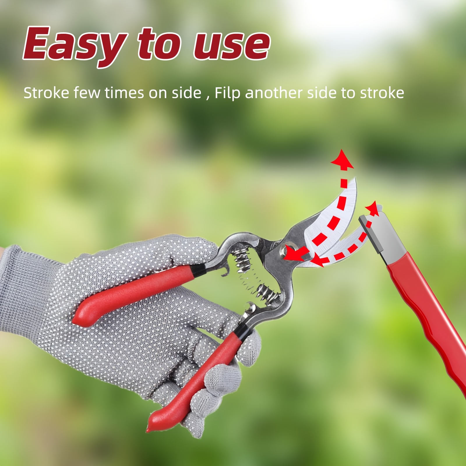 Garden Shears Sharpener, Easil - Gardening Tools You Must Have ulasan dan harga