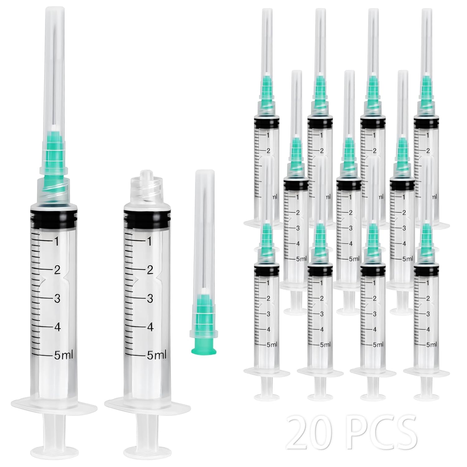 5ml Luer Lock Syringe, Suitabl - Aquaponics Fish Tank ulasan dan harga