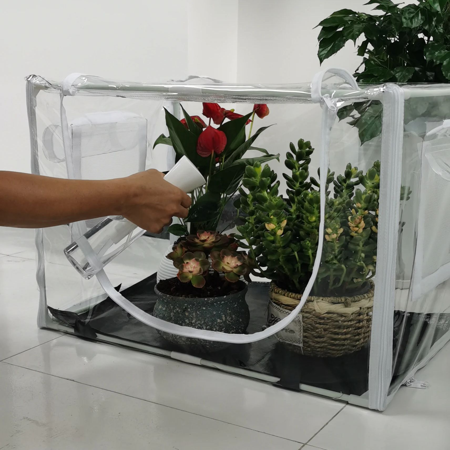 Compact Indoor/Outdoor Greenho - Outdoor Planting Bag ulasan dan harga