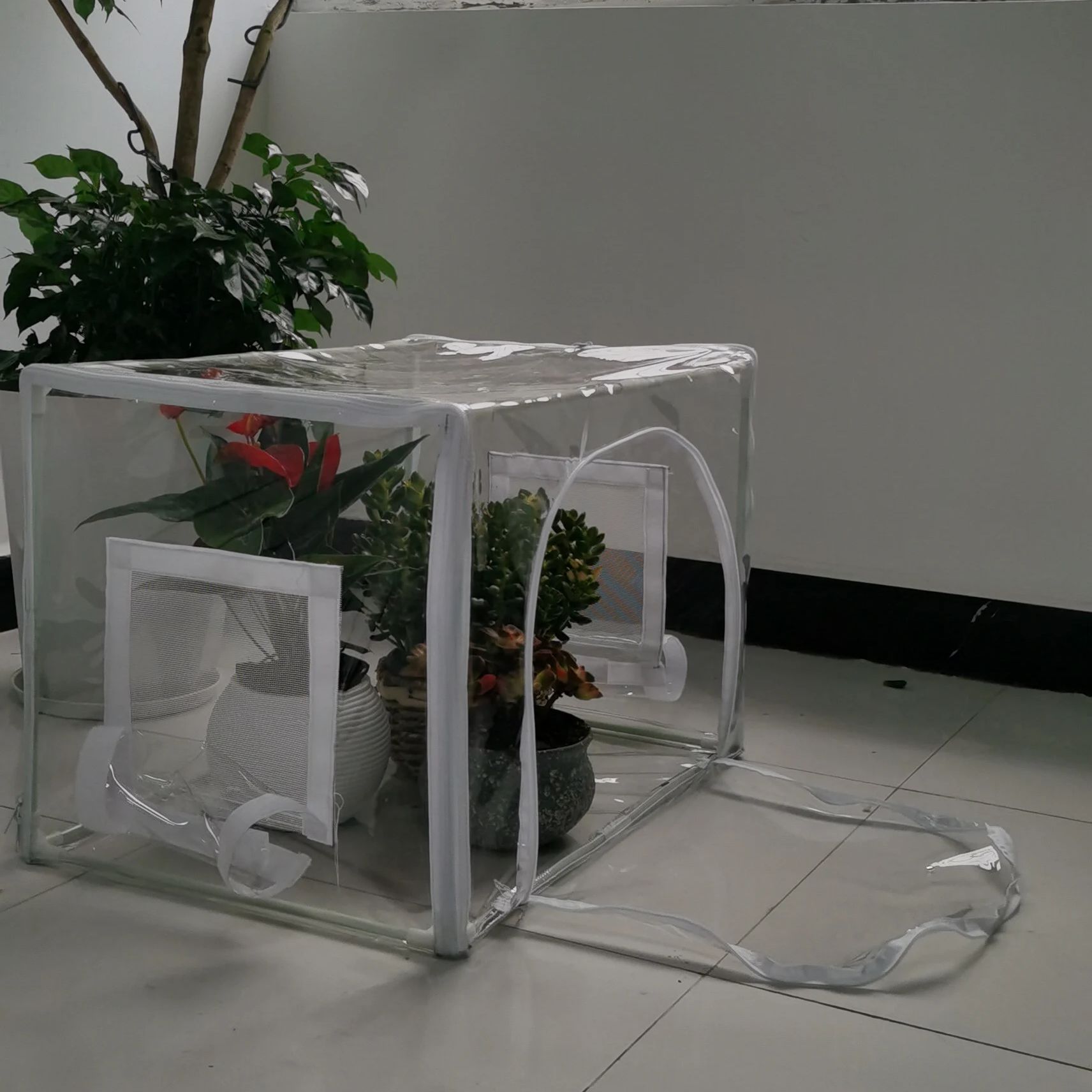 Compact Indoor/Outdoor Greenho - Outdoor Planting Bag ulasan dan harga