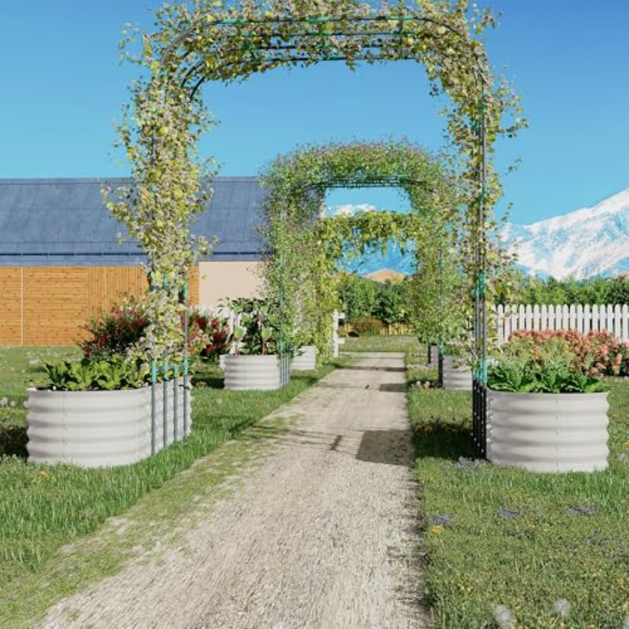96 Tall Galvanized Raised Gard - Raised Bed Planter Box ulasan dan harga