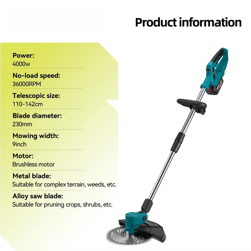 4000W Electric Lawn Mower for  - Gardening Tools Electric ulasan dan harga