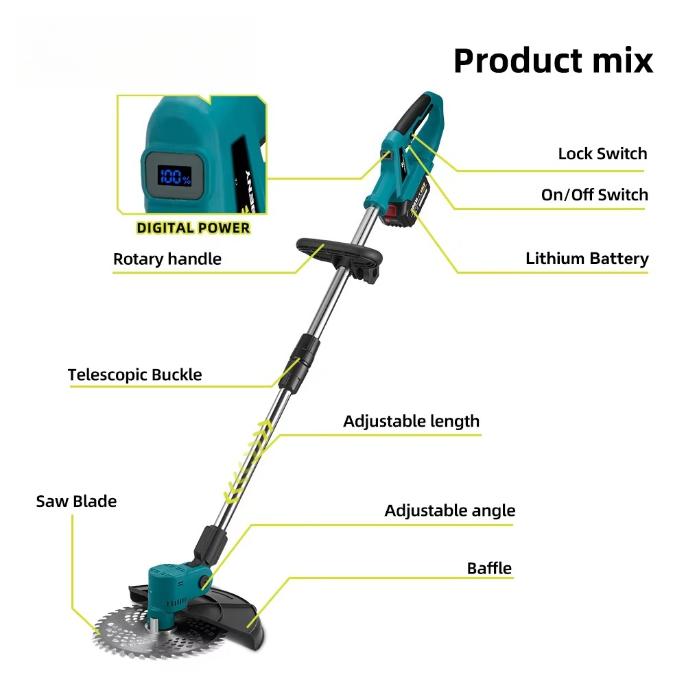 4000W Electric Lawn Mower for  - Gardening Tools Electric ulasan dan harga