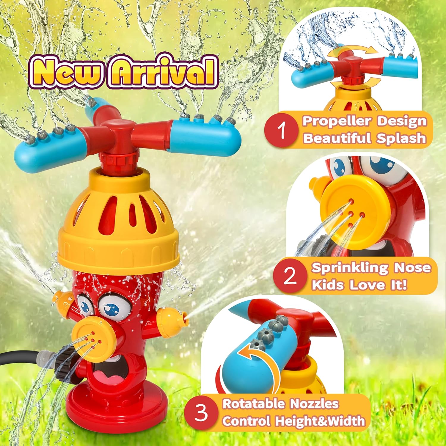 Water Spray Toy Hydrant Sprink - Gardening Tools Toddler ulasan dan harga