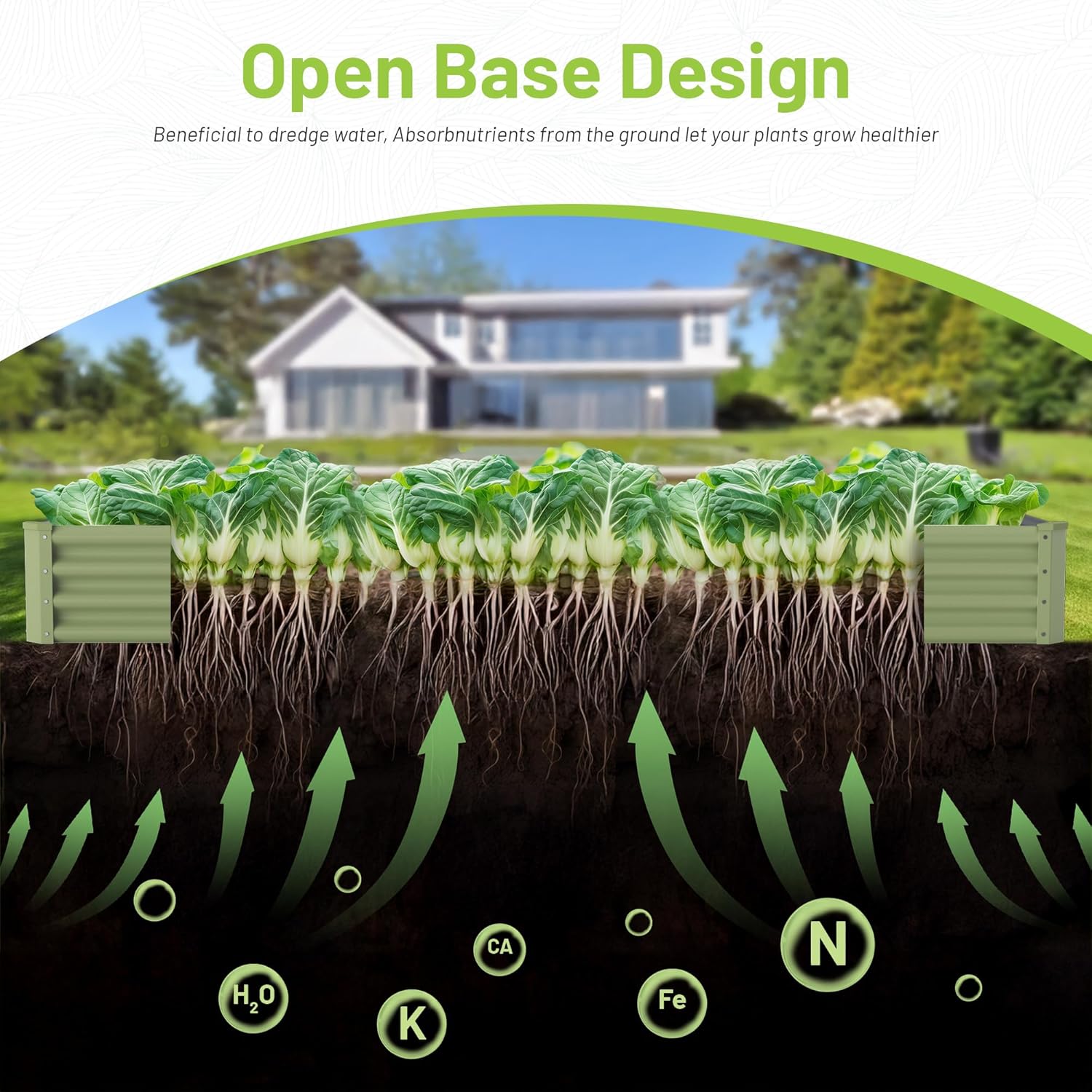 Outdoor Vegetable Gardening Me - Raised Bed Planter Box ulasan dan harga