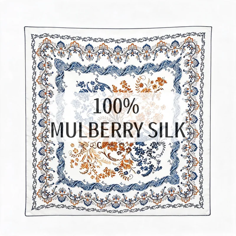 Luxury 100% Mulberry Silk Squa - Outdoor Planting Bag ulasan dan harga