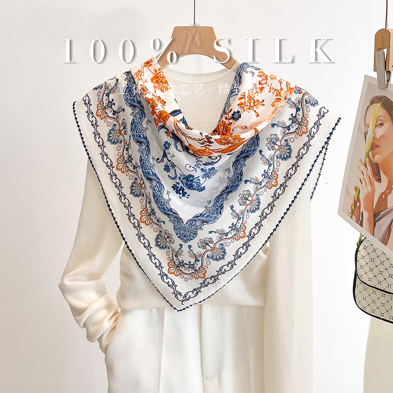 Luxury 100% Mulberry Silk Squa - Outdoor Planting Bag ulasan dan harga