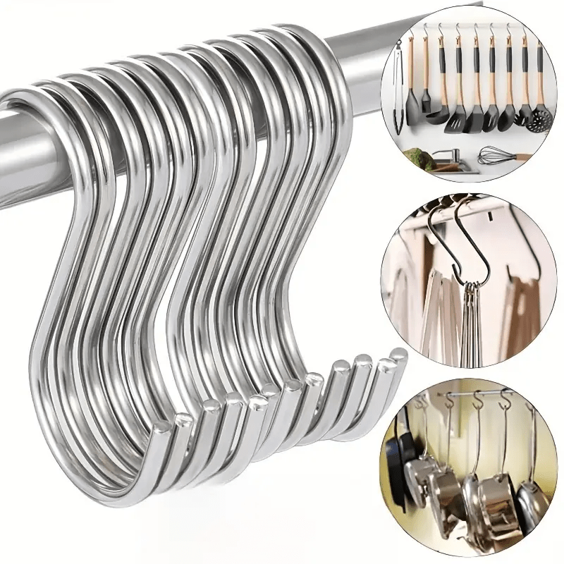 20PCS Stainless Steel S-Shape  - Outdoor Planting Bag ulasan dan harga