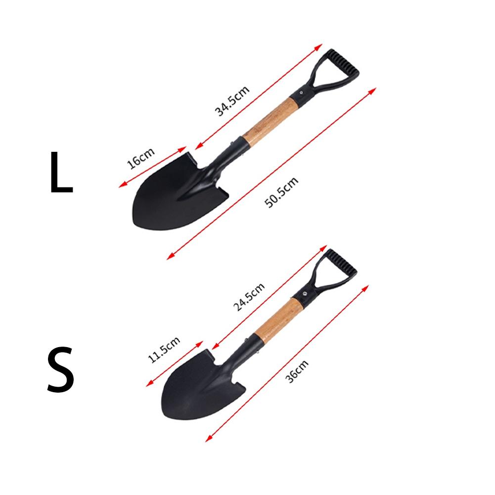 36cm Garden Shovel WIth Wooden - Gardening Tools Toddler ulasan dan harga