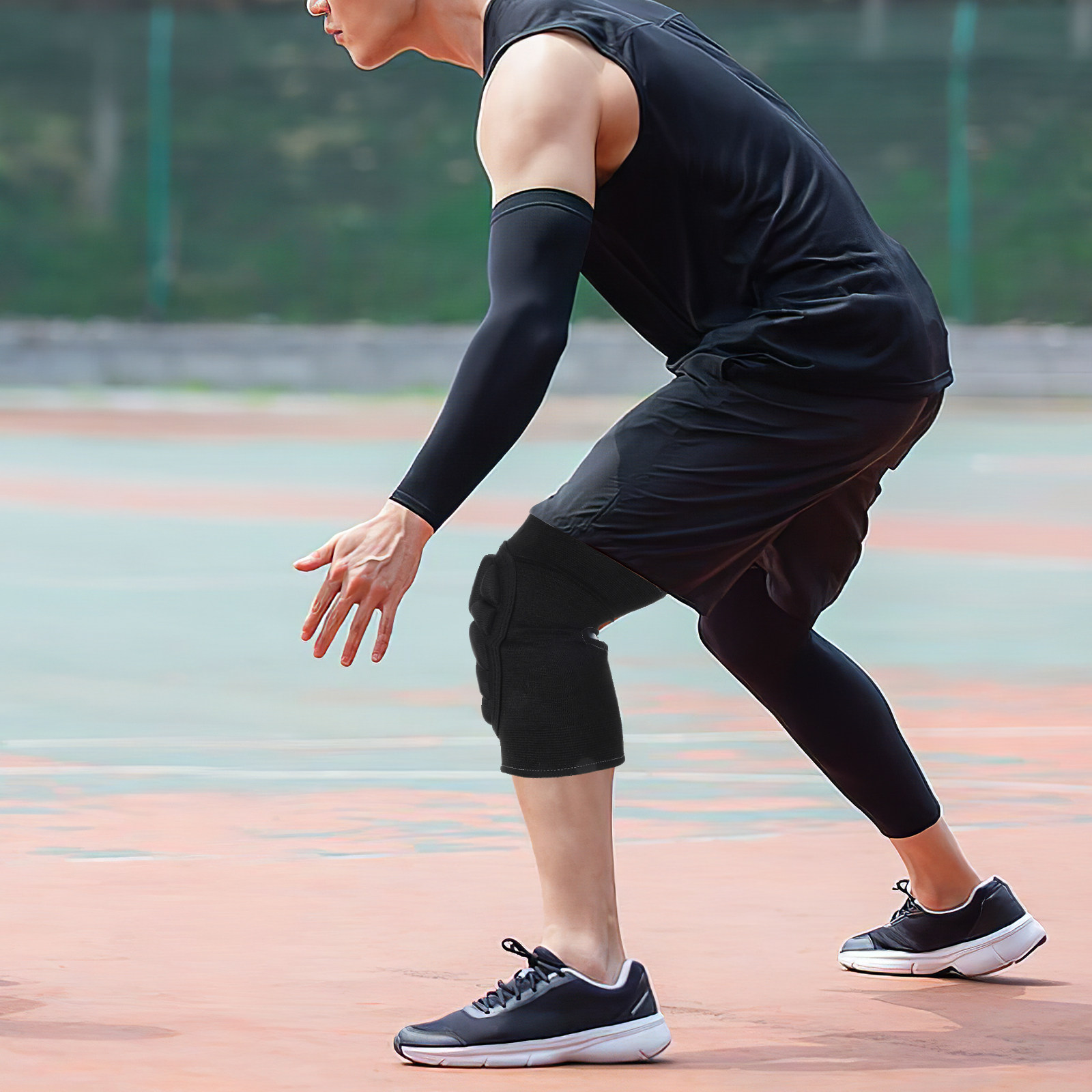 1Pair Shockproof Knee Pads Wea - Garden Kneeling Pad ulasan dan harga