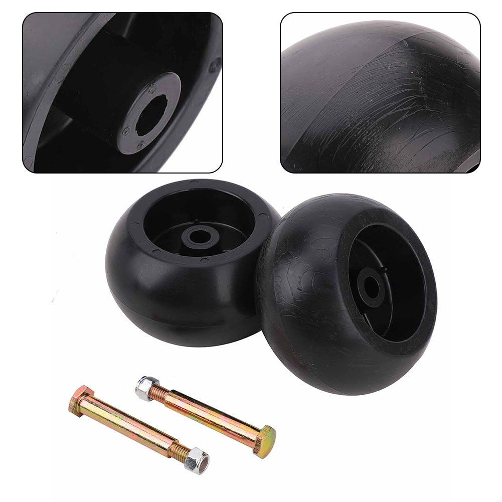 2PCS 5inches Deck Wheels&Axle  - Gardening Tools Shop ulasan dan harga