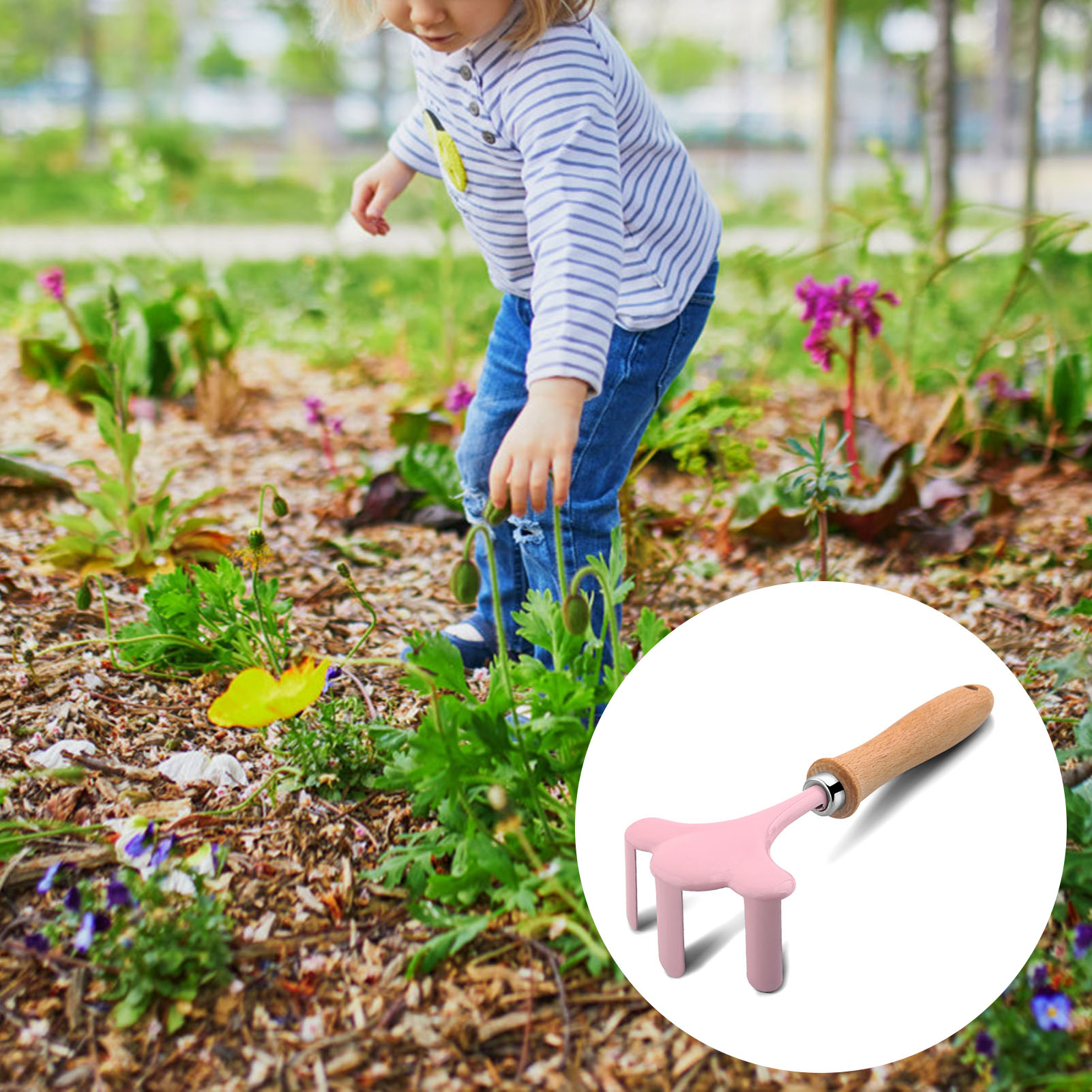 Little Gardener Tool Set Color - Gardening Tools Toddler ulasan dan harga