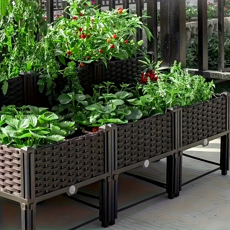 Garden Raised Bed, Elevated Fl - Raised Bed Planter Box ulasan dan harga