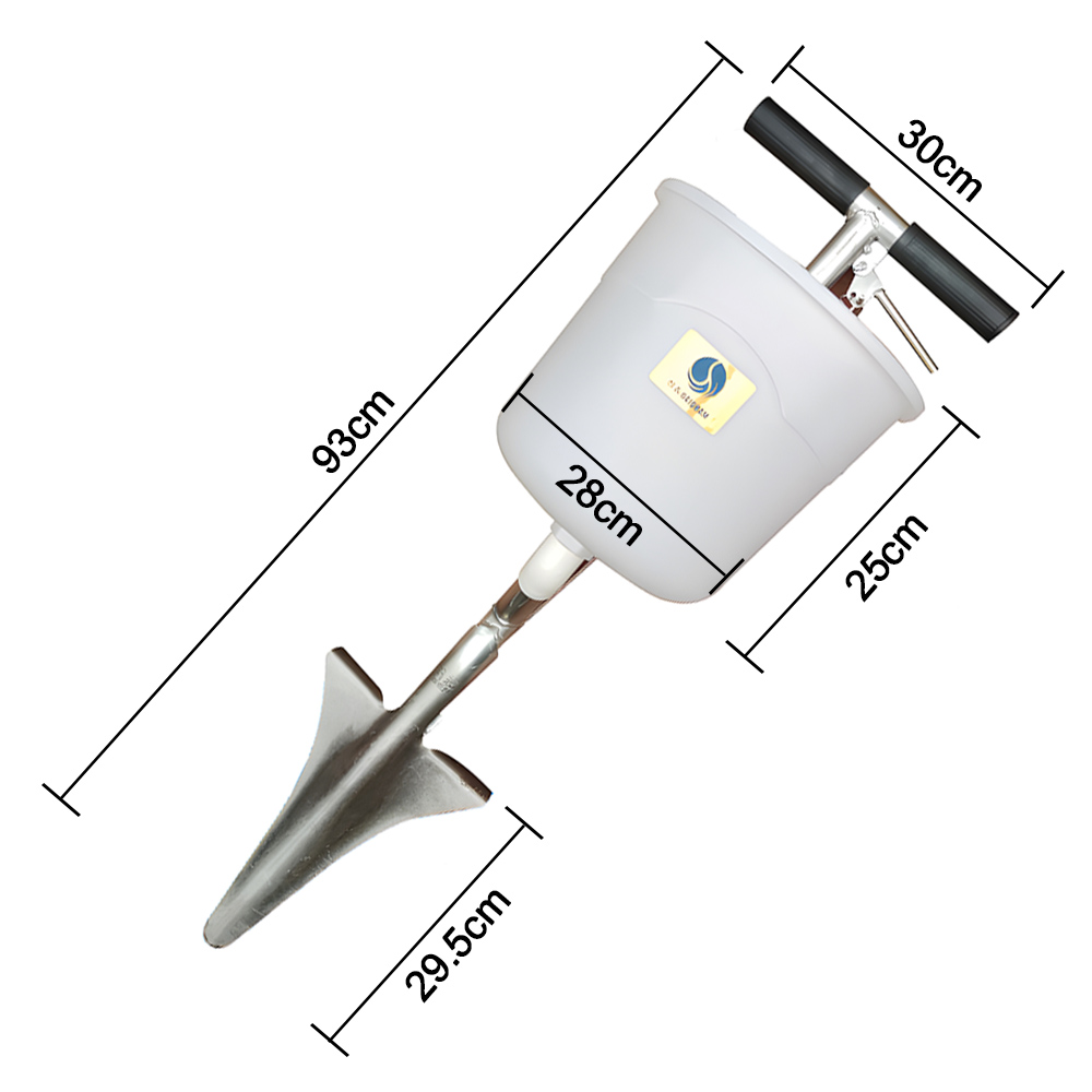 Hand-held Multifunctional Agri - Grass Seed Spreader ulasan dan harga