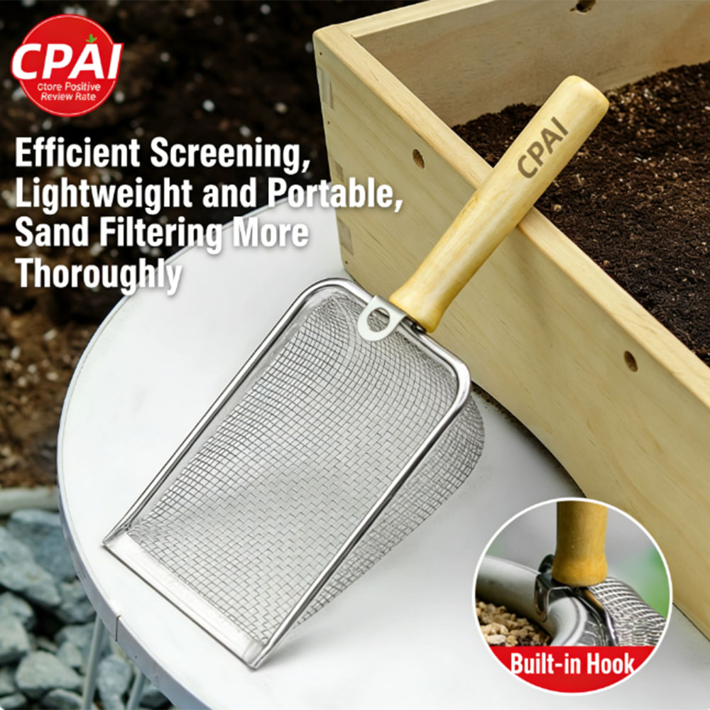 Must-Have Soil Sifter, Stainle - Gardening Tools You Must Have ulasan dan harga