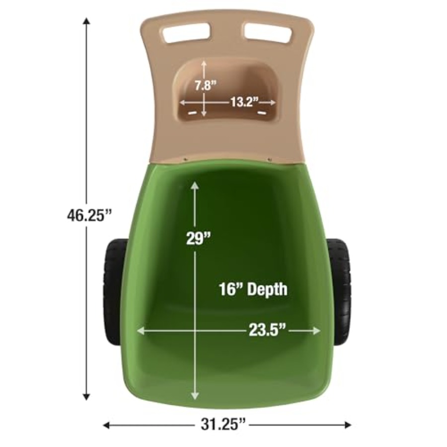 Easy Haul Durable Wheelbarrow  - Gardening Tools Made In Usa ulasan dan harga