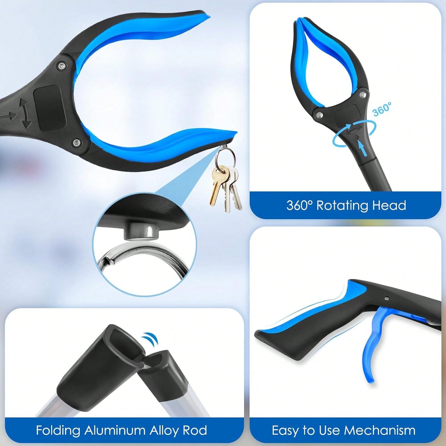 Foldable Grabber Reacher Tool  - Gardening Tools You Must Have ulasan dan harga