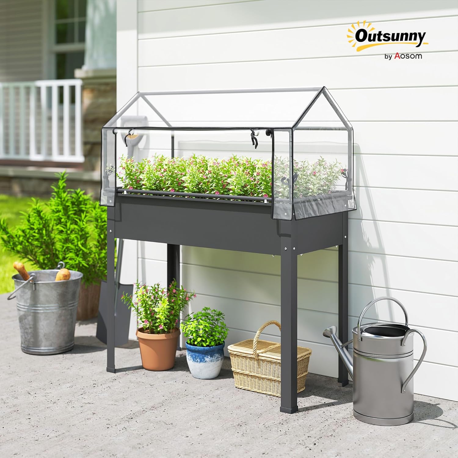 Raised Garden Bed with Greenho - Raised Bed Planter Box ulasan dan harga